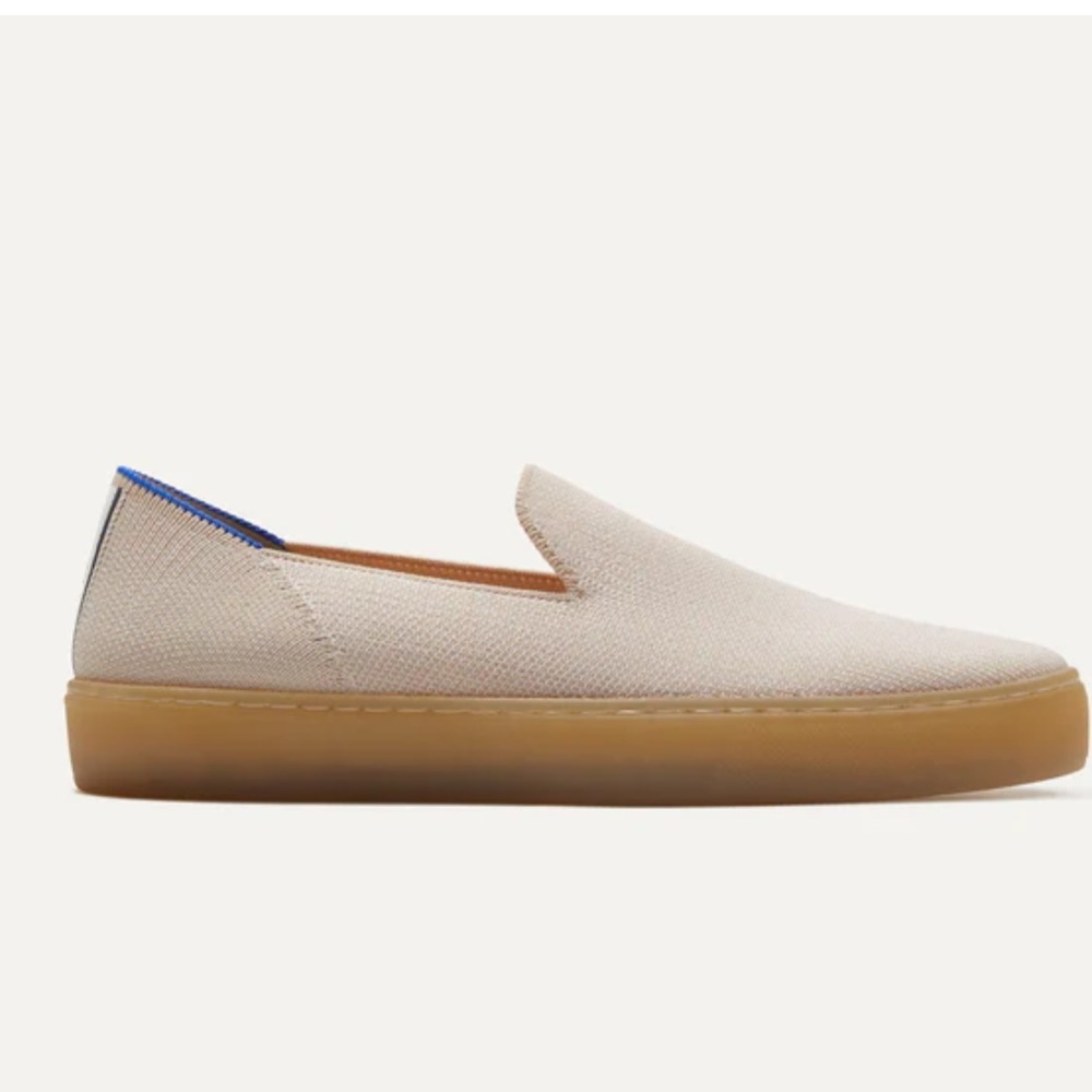 Rothy’s The Original Slip On Sneaker Vanilla Bean Size 8